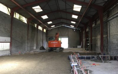 Rénovation du bâtiment de la chaudronnerie