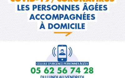 Cellule d’urgence – Personnes âgées