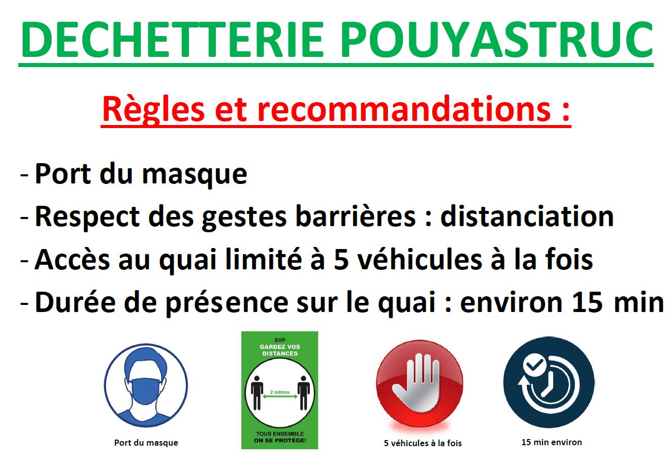 règles dechetterie