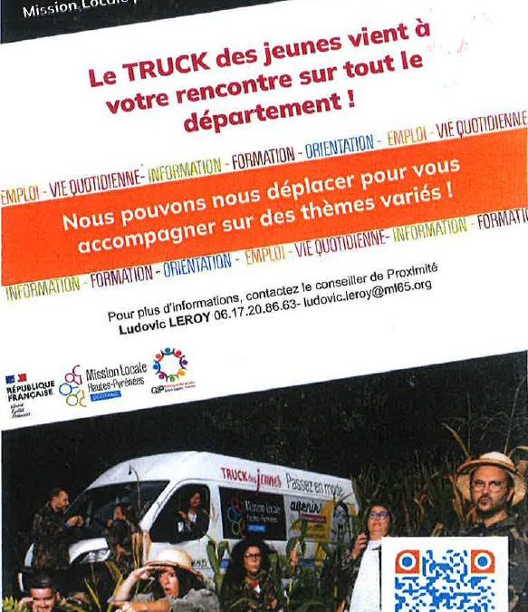 Mission Locale – Dispositif « Le TRUCK des jeunes »