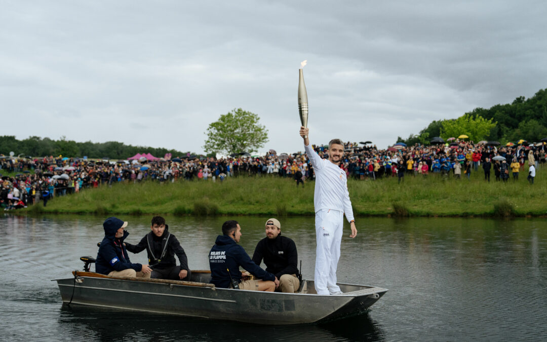 Retour sur le passage de la Flamme Olympique !